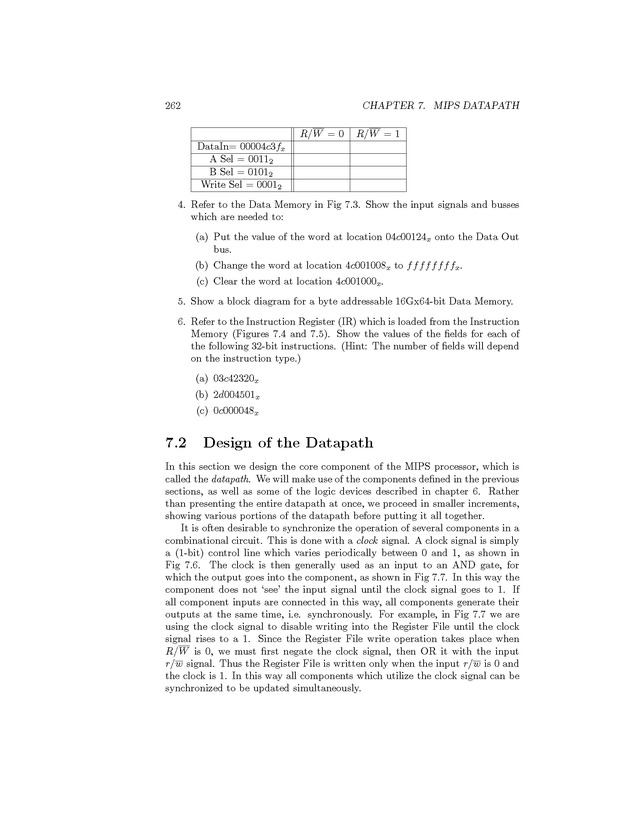 Computer Organization with MIPS - Page 262